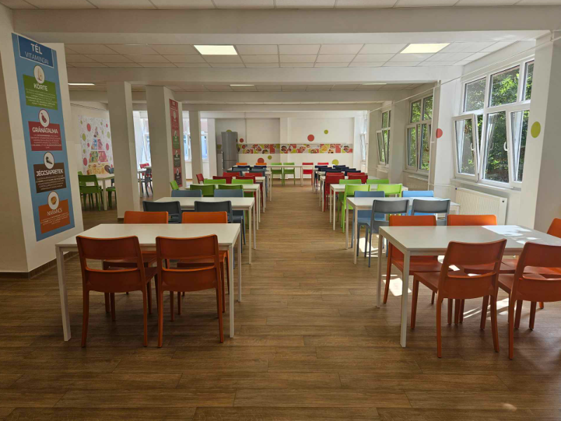 Megújultak ebédlőink