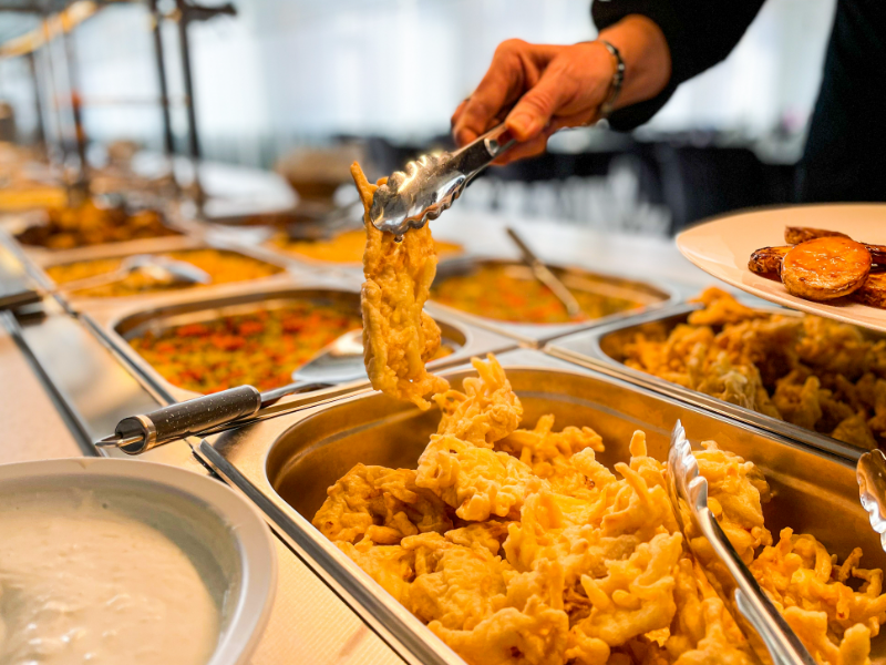 Catering és támogatás