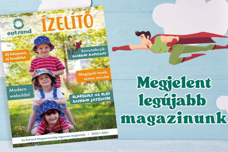 Megjelent Ízelítő magazinunk legújabb száma